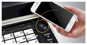 Various easy-to-use mobile functions NFC : Near Field Communication